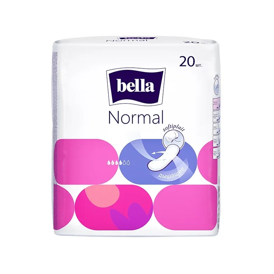 Прокладки Bella Normal, 4кап 20шт
