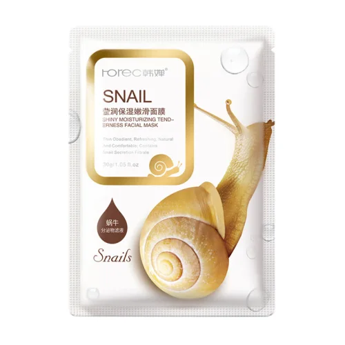 Face mask with snail extract Rorec
