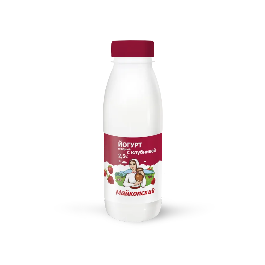 Йогурт фруктовый «Клубника»