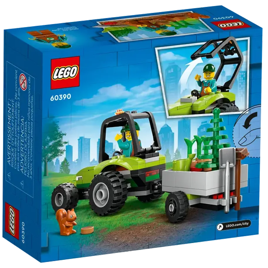 Конструктор LEGO City Парковый трактор 60390