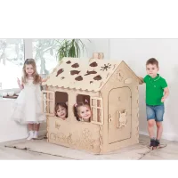 House for a baby of plywood 4mm
