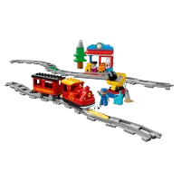 Конструктор LEGO DUPLO Поезд на паровой тяге 10874