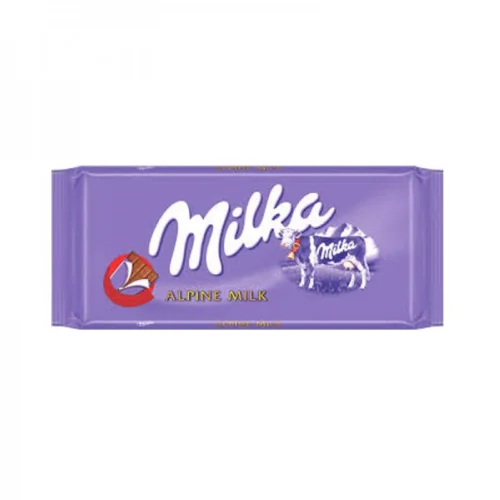 Шоколад Milka Alpine milk 