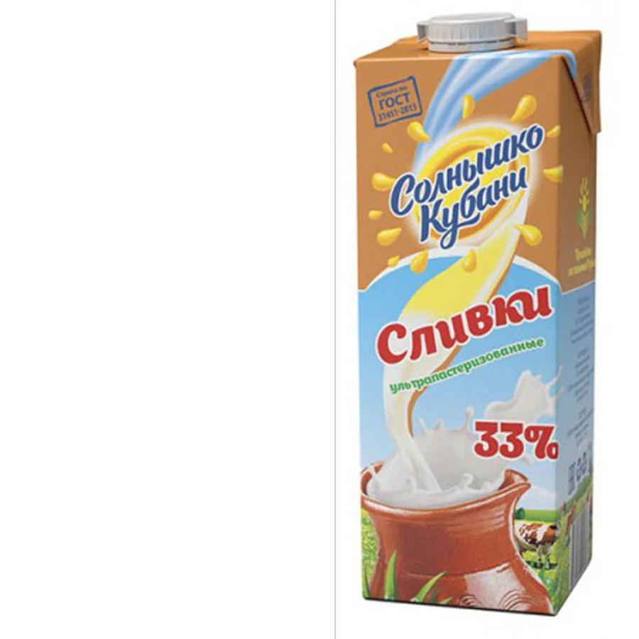 Cream Sunny Kuban 33% 1 liter