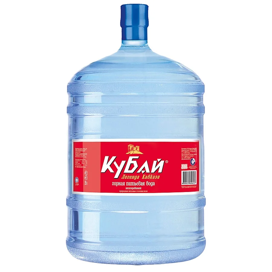 Питьевая вода "Кубай", 19л.