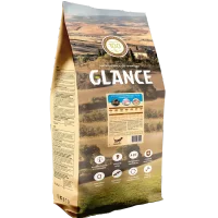 Glance, dry food for adult dogs with sensitive digestion, with fish and rice, 20 kg