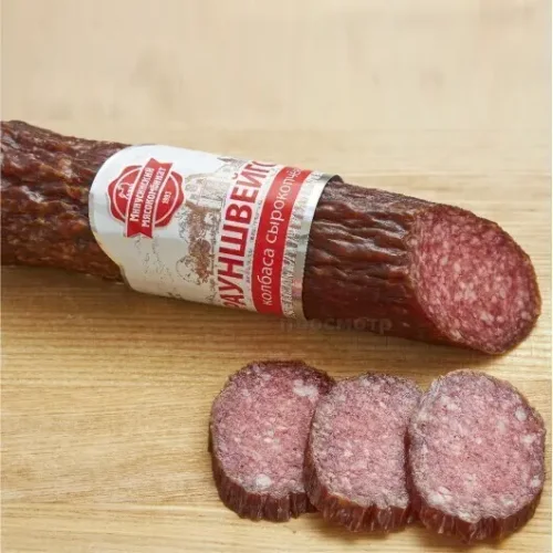 Sausage Braunschweigskaya chearakop (0.2kg) weight