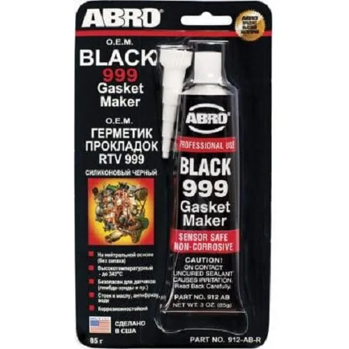 ABRO Gasket sealant 999 black USA 85 gr., 912-AB-R