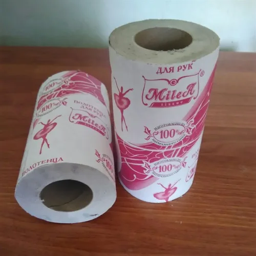 Бумажные полотенца на втулке МileA