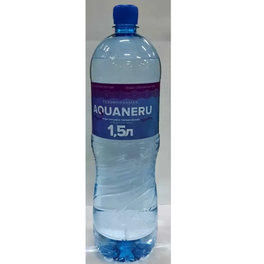 Вода питьевая Aquaneru, газ, 1.5л