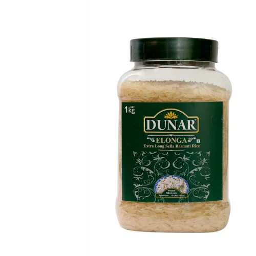 Basmati Dunar Elonga Sella rice, 1 kg jar
