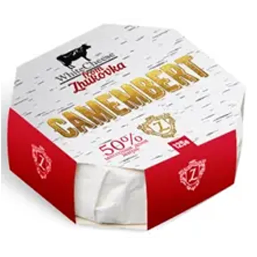 Camembert Camembert TM WhiteECheese From Zhukovka 50% MJ