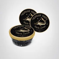 Black sturgeon caviar