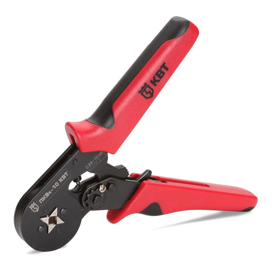 Advanced multi-band press pliers for crimping sleeve tips "PKVk-10" (KW)
