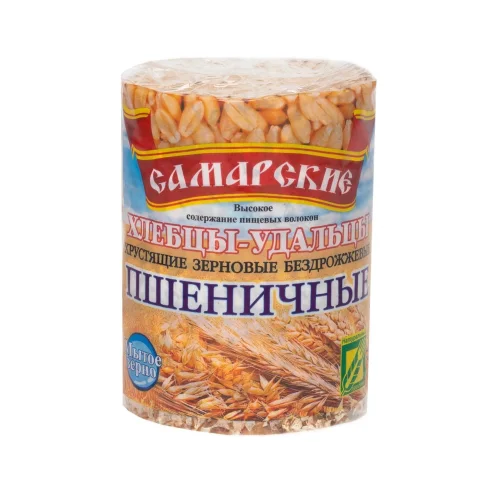 Хлебцы Самарские Хлебцы-Удальцы Пшеничные, 80г