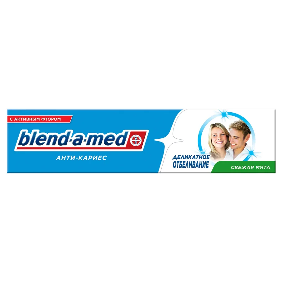 Зубная паста Blend-a-med Анти-кариес Деликатное отбеливание, 100 мл.