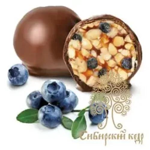 Cedar rotisserie with blueberries in chocolate glaze 1500 g
