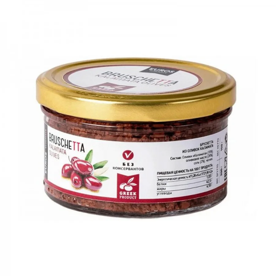 Брускетта из оливок Каламата 150 г
