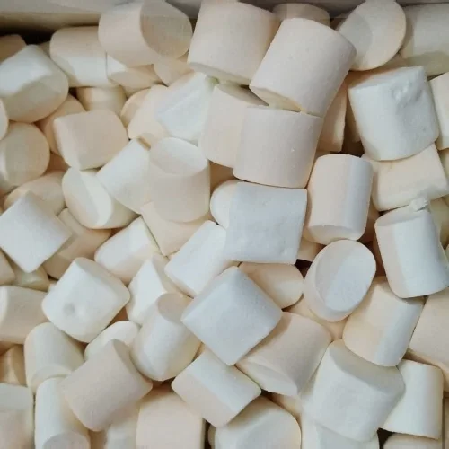 Chewing marshmallow
