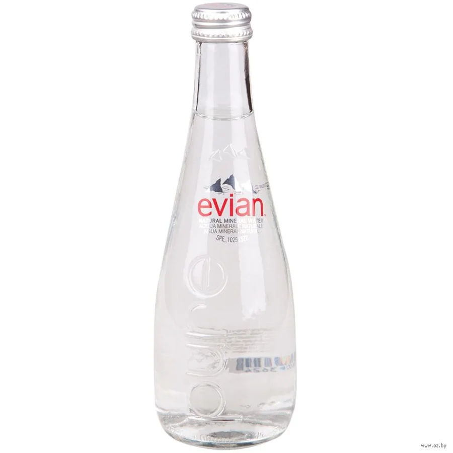 Water Evian 0.33 liters without gas