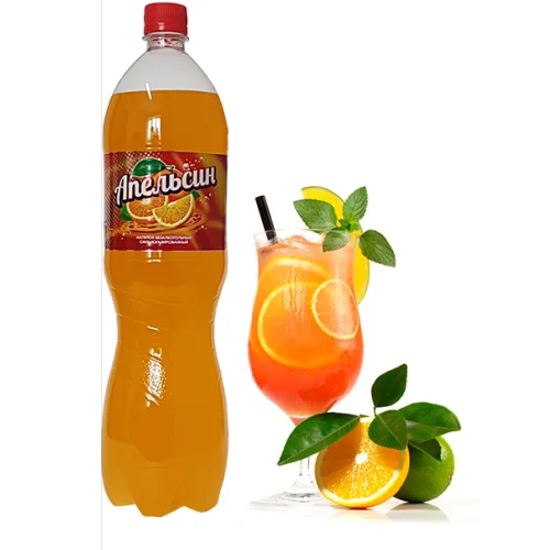 Non-alcoholic carbonated drink «Orange»
