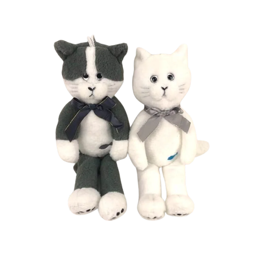 Soft toy Cat with a bow 26x40 cm