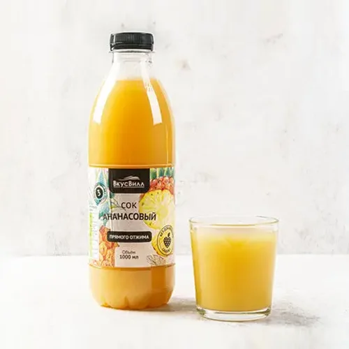 Pineapple Pineapple Juice, 1 l