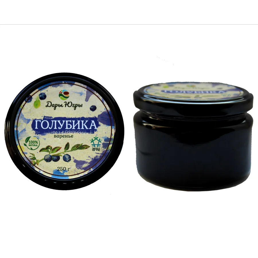 Siberian Blueberry Jam 250 gr