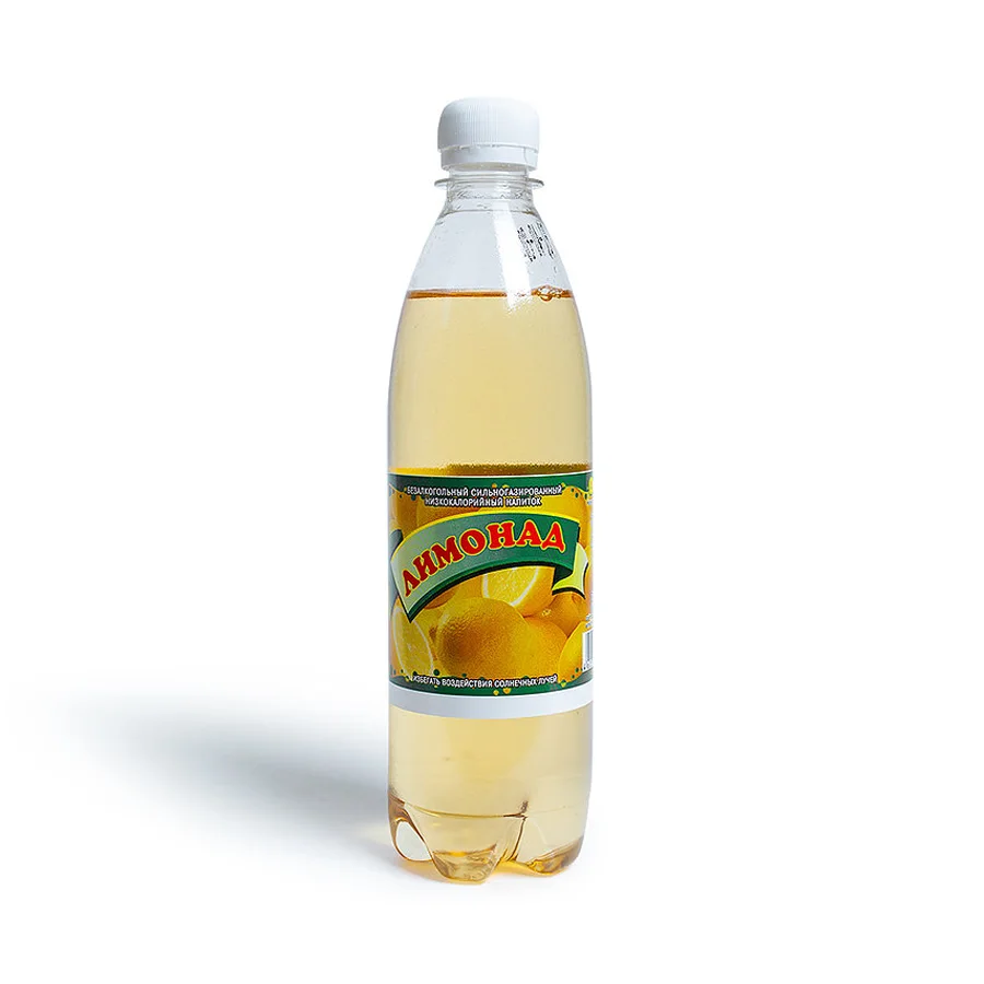 Безалкогольный сильногазированный напиток Лимонад 0,5 л