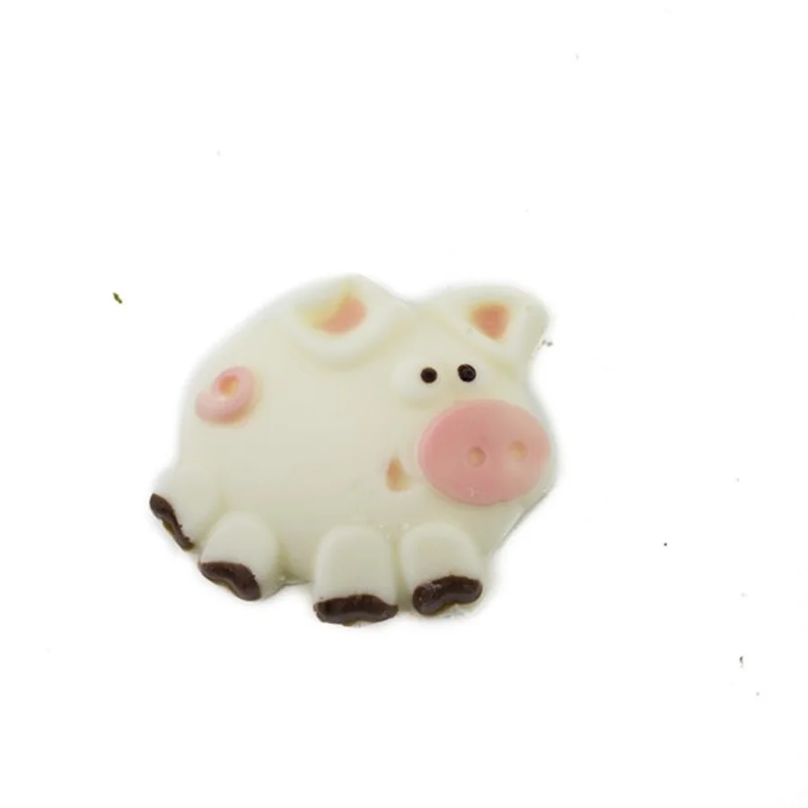 Chocolate cheerful piglets