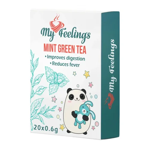Экстракт китайского зелёного чая с мятой Eternity растворимый, 12 грамм (20 стиков х 0,6 грамм)