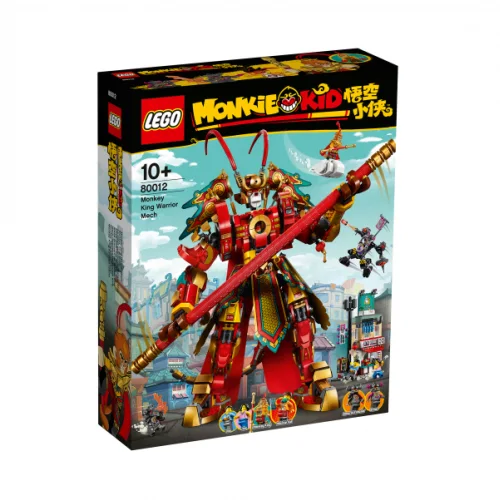 Конструктор LEGO Monkie Kid Боевой робот Царя Обезьян 80012