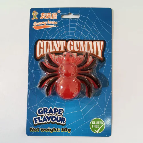 Жевательный Мармелад Gummy House Гигантский паук 50 гр 1/12шт/6 блочков