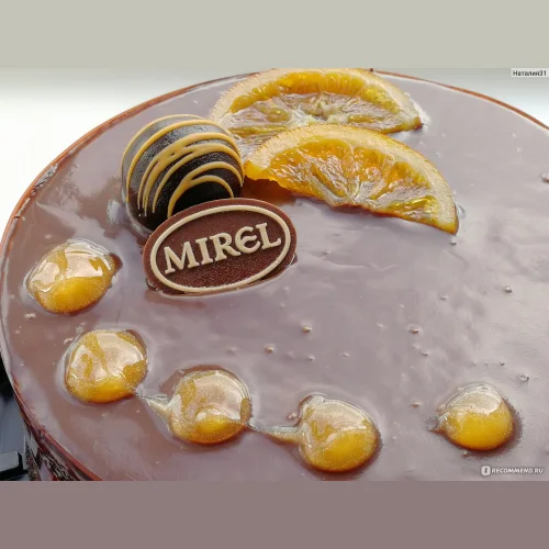 Cake chocolate orange