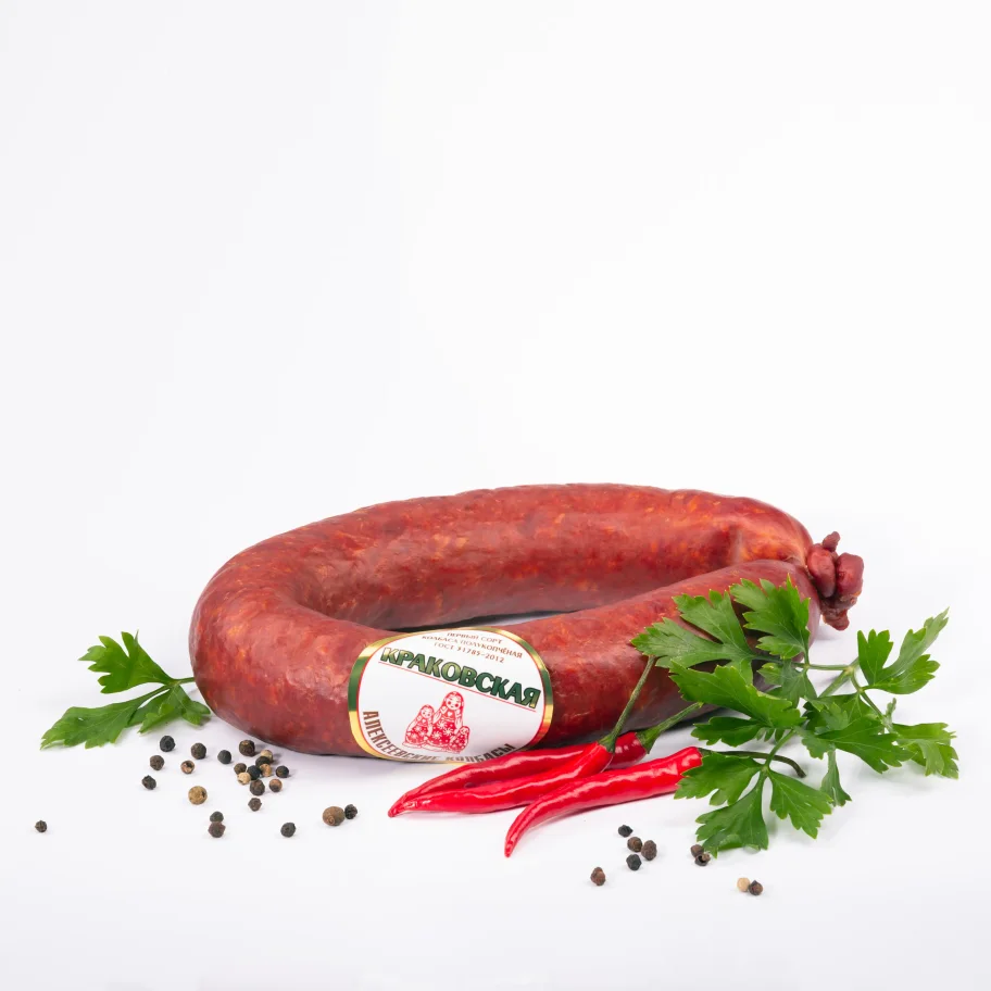 Sausage n / k Krakowskaya GOST