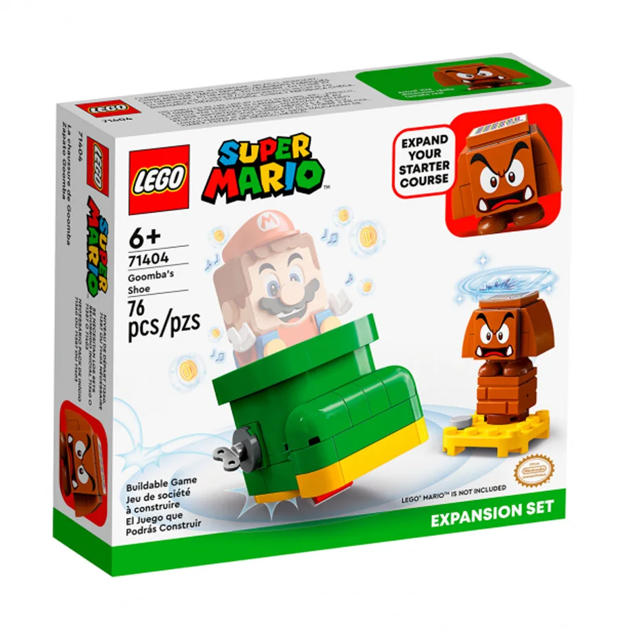 Конструктор LEGO Super Mario Доп. набор «Ботинок Гумбы» 71404