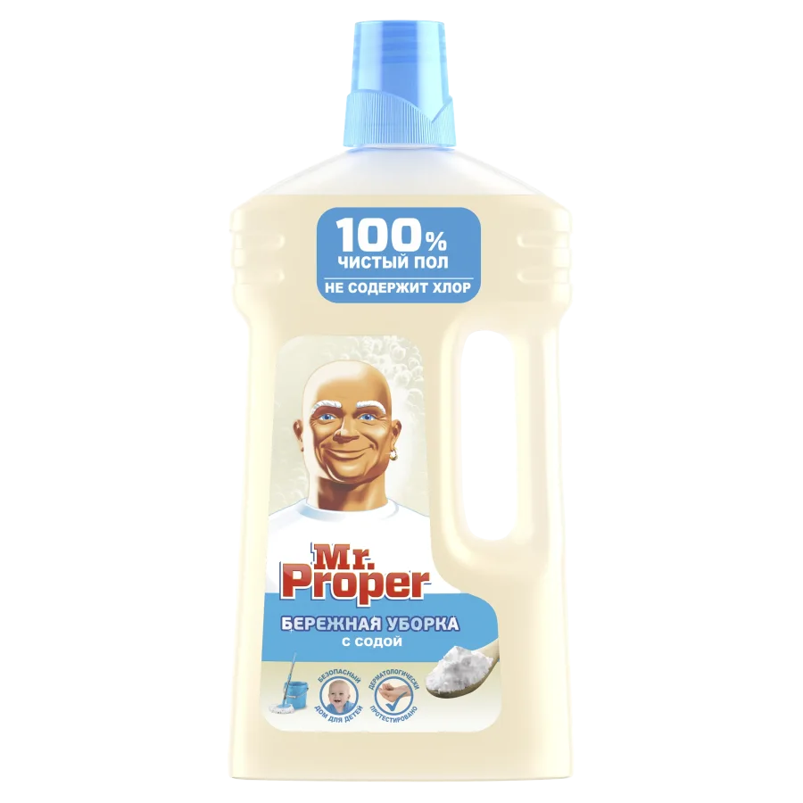 MR PROPER Washing fluid for floors and walls with soda 1l