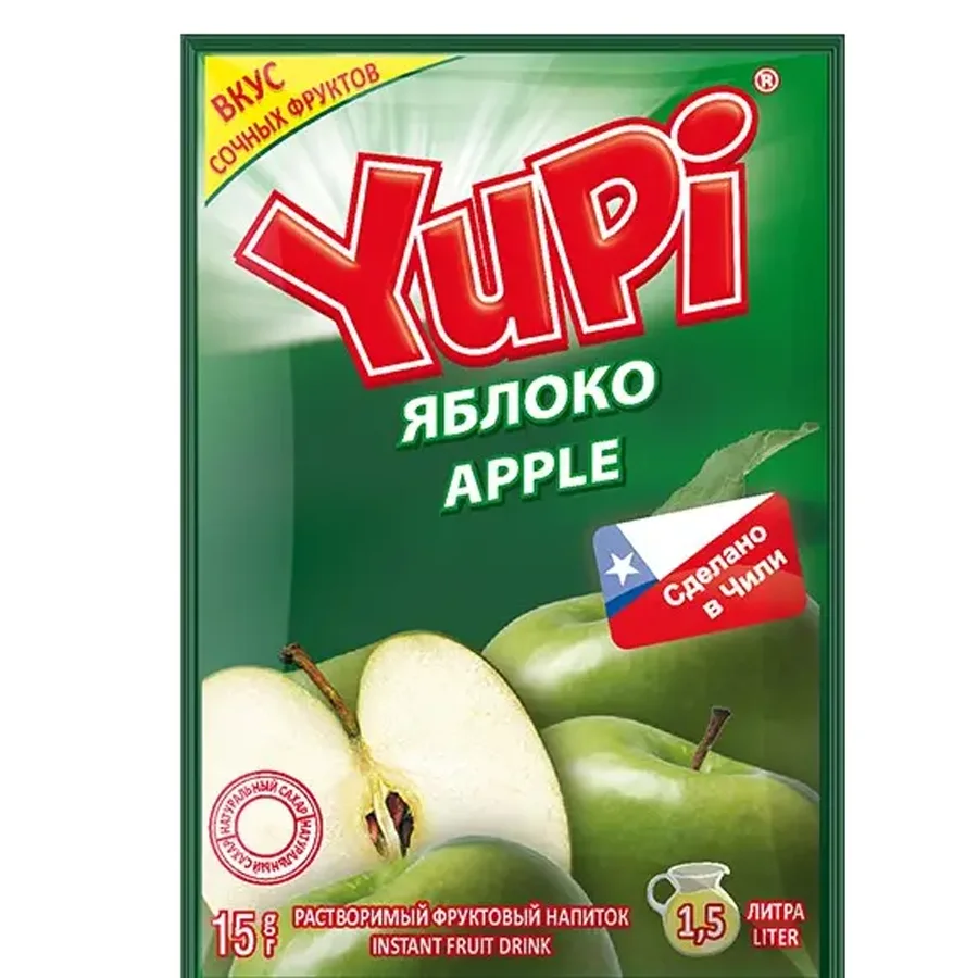 Напиток Yupi яблоко  