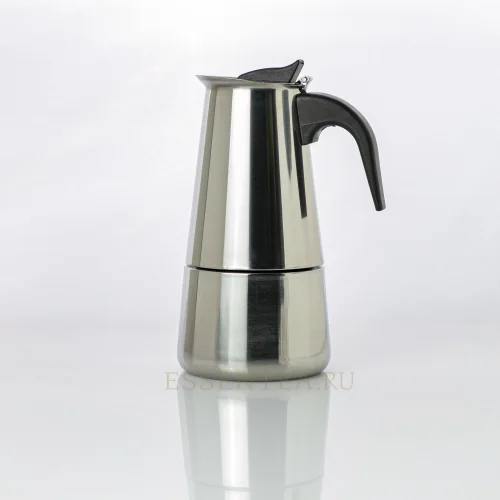 Stainless steel coffee maker for 6 cups