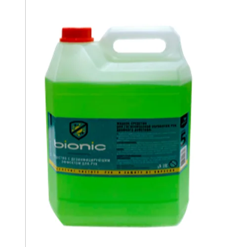 Bionic 5. A remedy with an antiseptic effect for hands, 5 l / pleasant smell of Aloe vera.