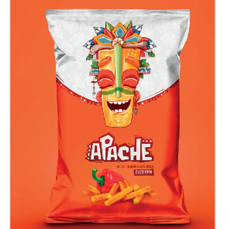 Apache chips sticks with paprika taste