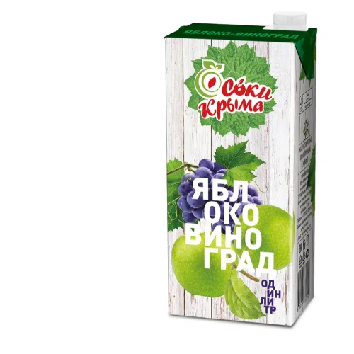 Juice with apple and voinograd