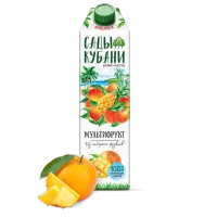 Nectar "Kuban Gardens" multifruit 1.0l with a lid 12 pcs.