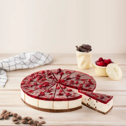 Cherry and Chocolate Cheesecake