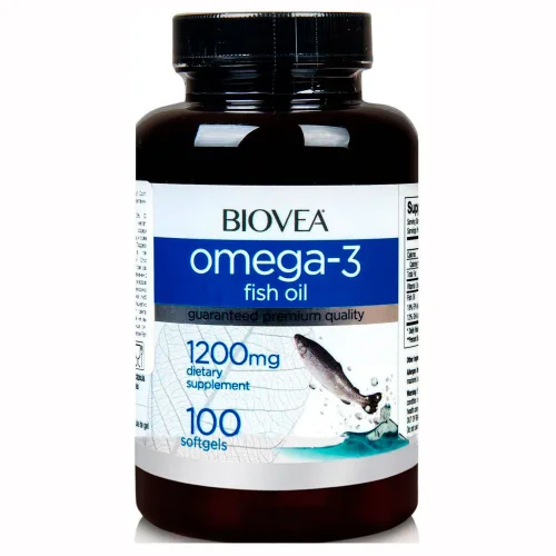 Omega 3 - BIOVEA - 1200 mg, 100 caps