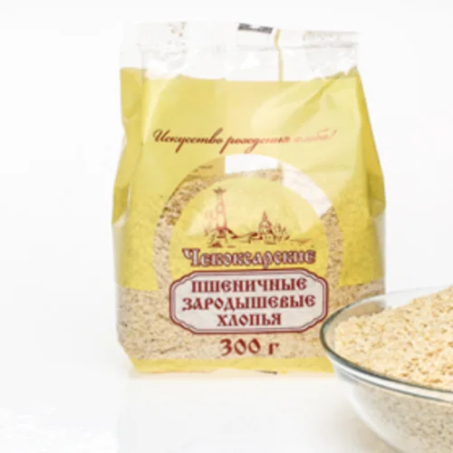 Wheat germinal flakes Cheboksarsk 300 gr