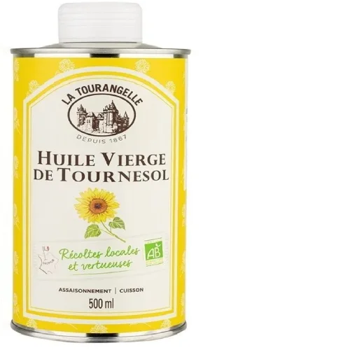 Unrefined Sunflower Oil of the First Cold Pressing La Tourangelle 500 ml