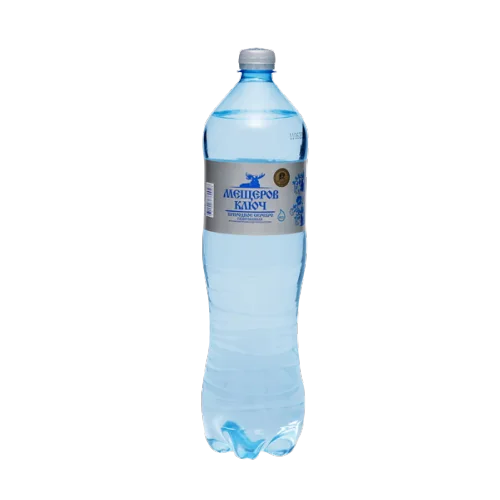 Carbonated water, 1.5 l. Meshcherov Key