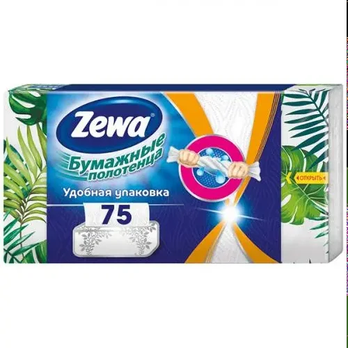 Zeva Kitchen towels in a box of 75 sheets