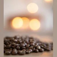 Coffee beans Bavarian chocolate (freshly fruned coffee with chocolate aroma, Arabica 100%, medium roast), Doy-Pak, 500 grams